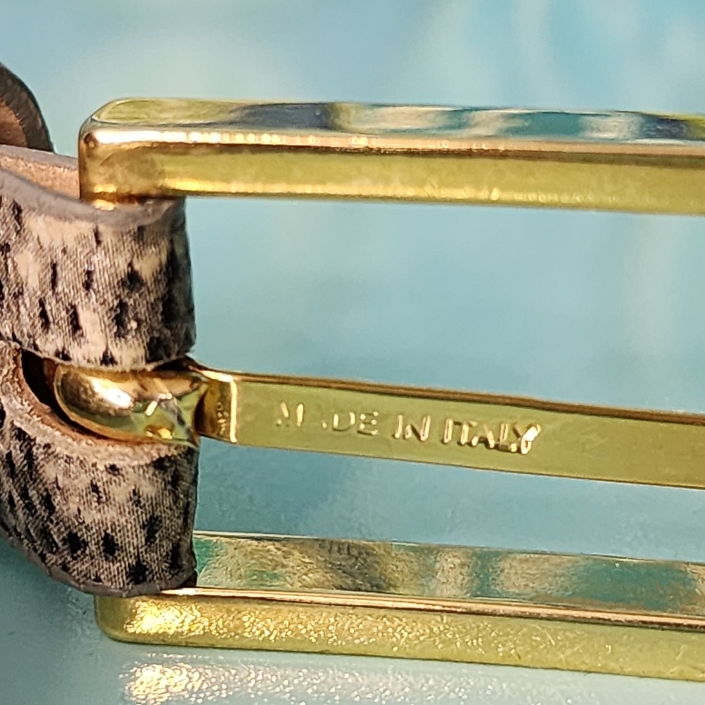 Saks Fifth Avenue Italian Calfskin Belt - Picture 2 of 7